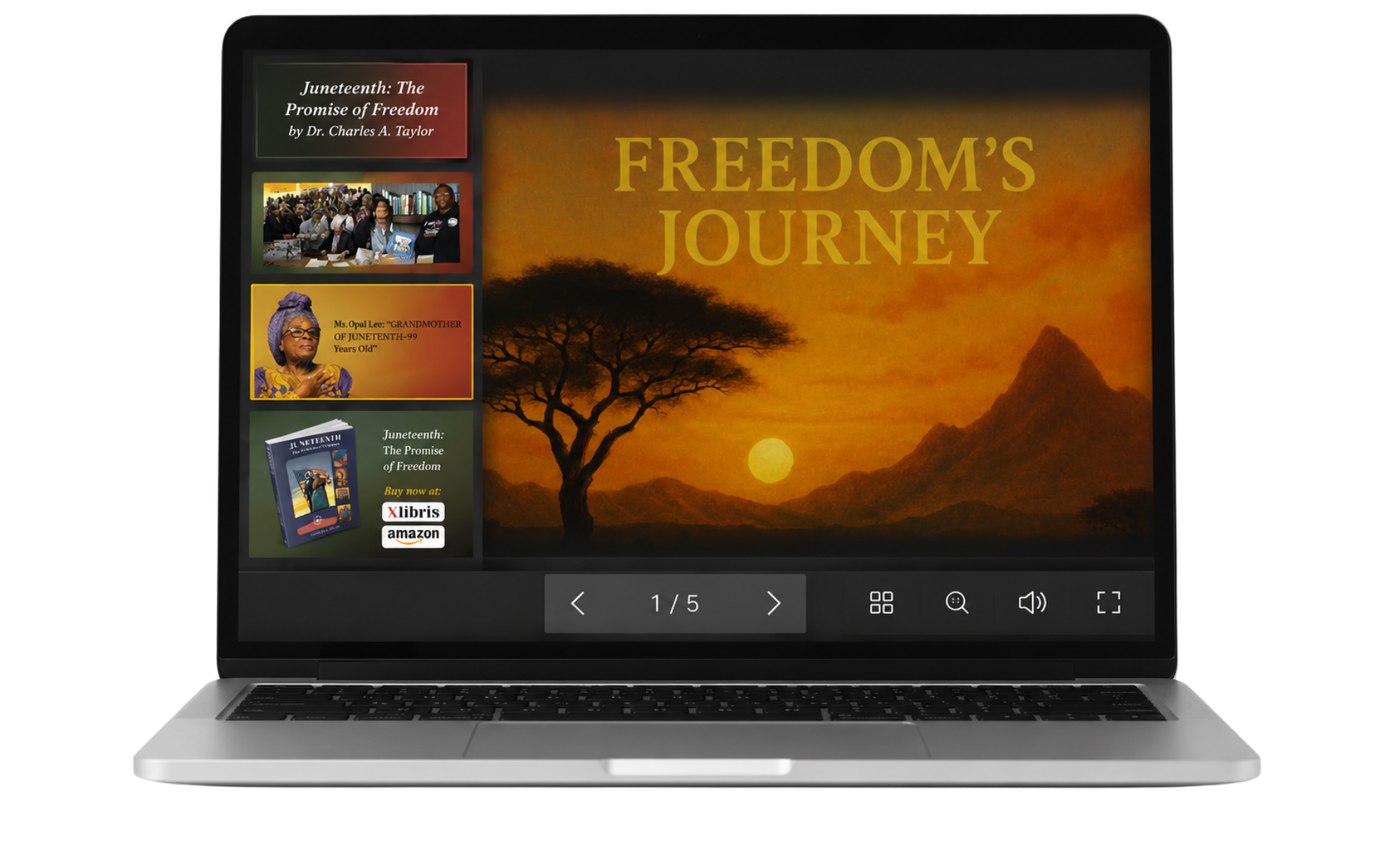 Freedom's Journey interactive presentation